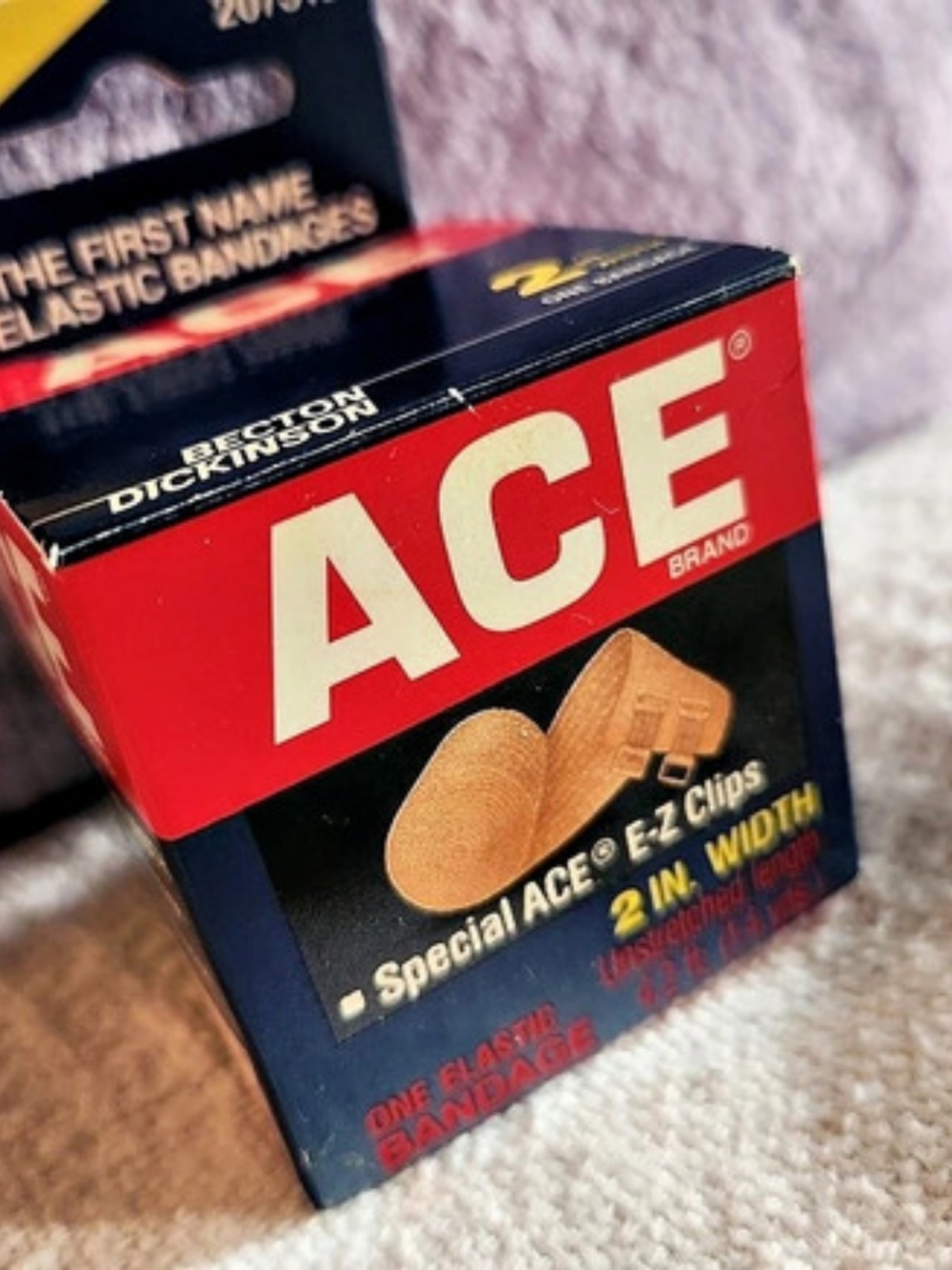 ACE 2 in. Width Elastic Bandage New In Box
